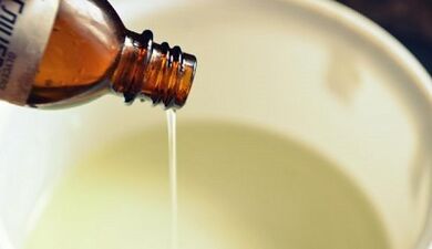 Glicerina per il trattamento del fungo delle unghie